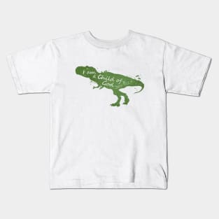 Child Of God Dinosaur Bible Verse Kids T-Shirt